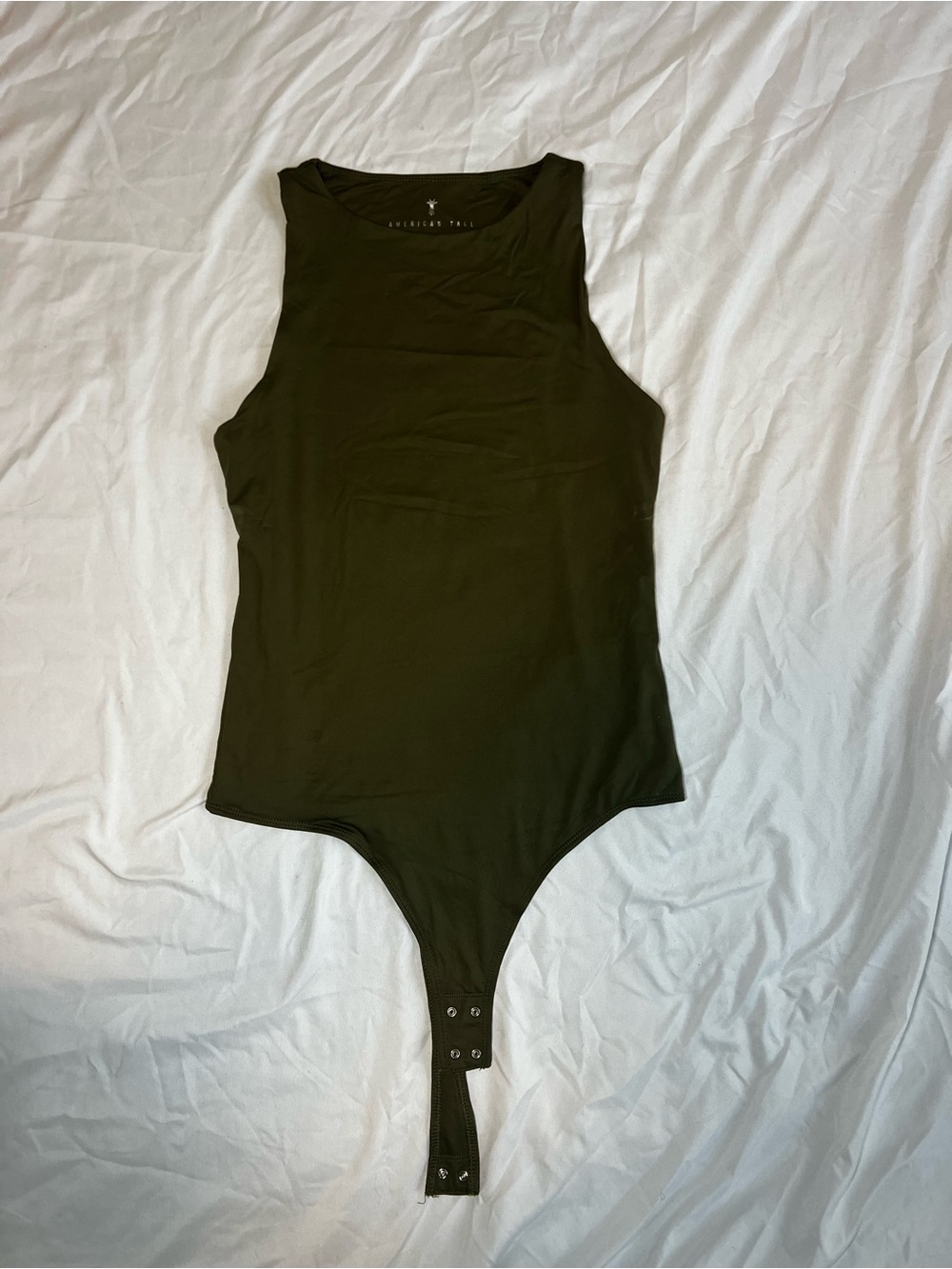 TALL Olive Green One-Piece Bodysuit